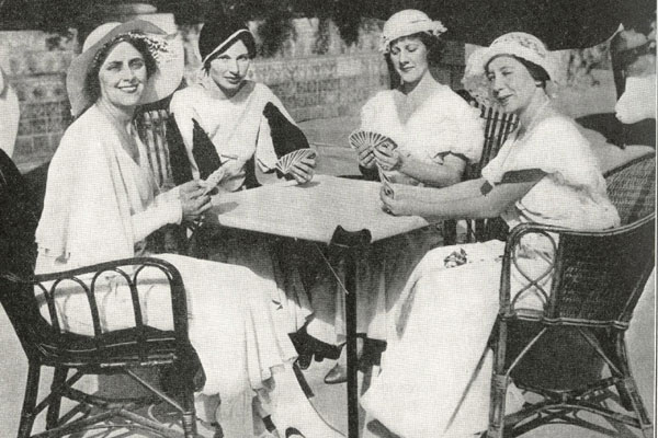 Women Playing Bridge